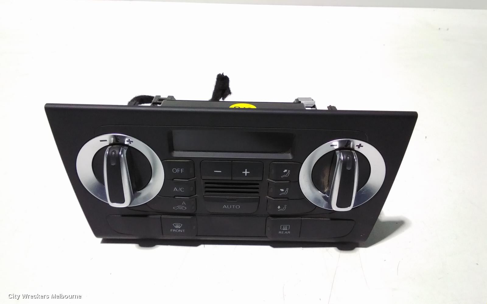 AUDI Q3 HEATER/AC CONTROLS, CLIMATE CONTROL TYPE, W/O SEAT HEATER, NON CLIMATRONIC, 8U, 05/2013 - 05/2015 - Image 1