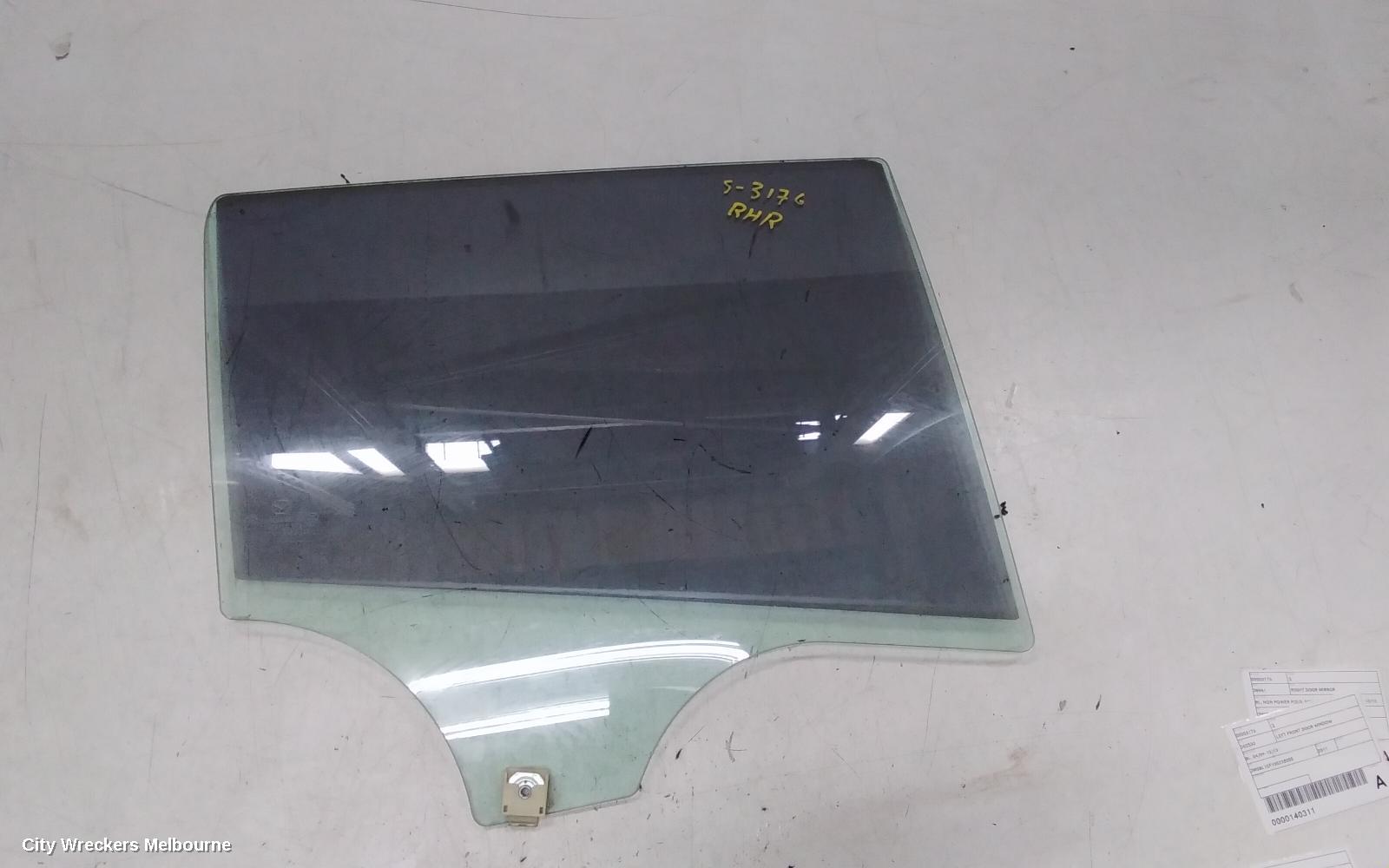 MAZDA 3 RIGHT REAR DOOR WINDOW, BL, STANDARD TINT TYPE, HATCH, 04/2009 - 10/2013 - Image 2