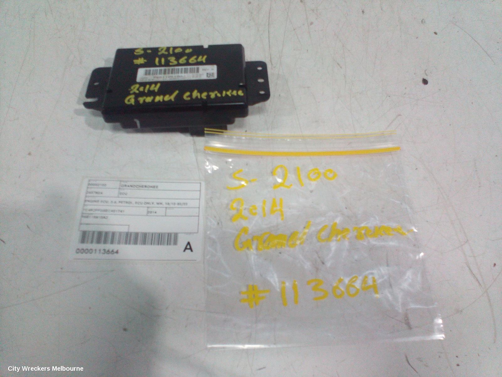 JEEP GRANDCHEROKEE ECU, ENGINE ECU, 3.6, PETROL, ECU ONLY, WK, 10/2010 - 02/2022 - Image 2