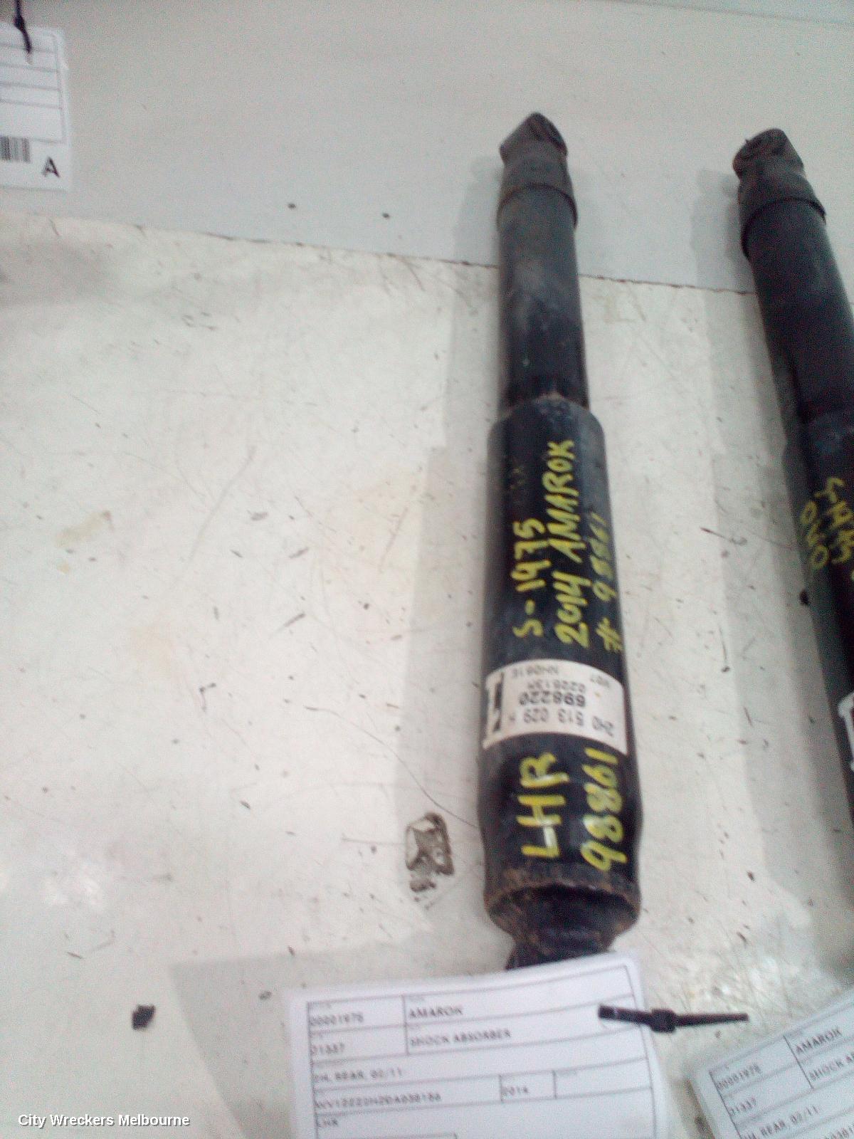 VOLKSWAGEN AMAROK SHOCK ABSORBER, 2H, REAR, 02/2011 ONWARDS - Image 3
