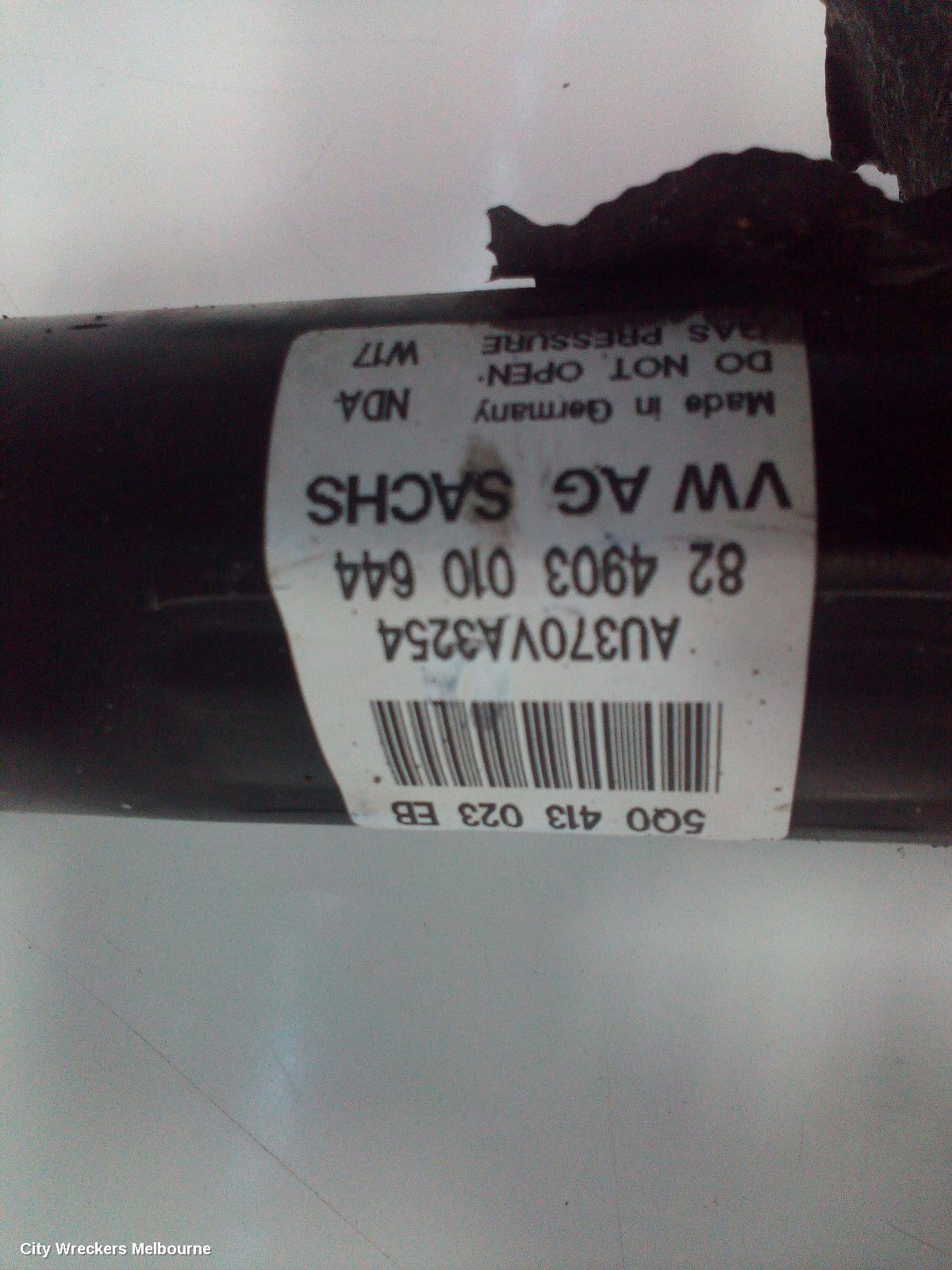 AUDI A3 LEFT FRONT STRUT, 8V, 1.0/1.4, PETROL, 05/2013 - 10/2020 - Image 3