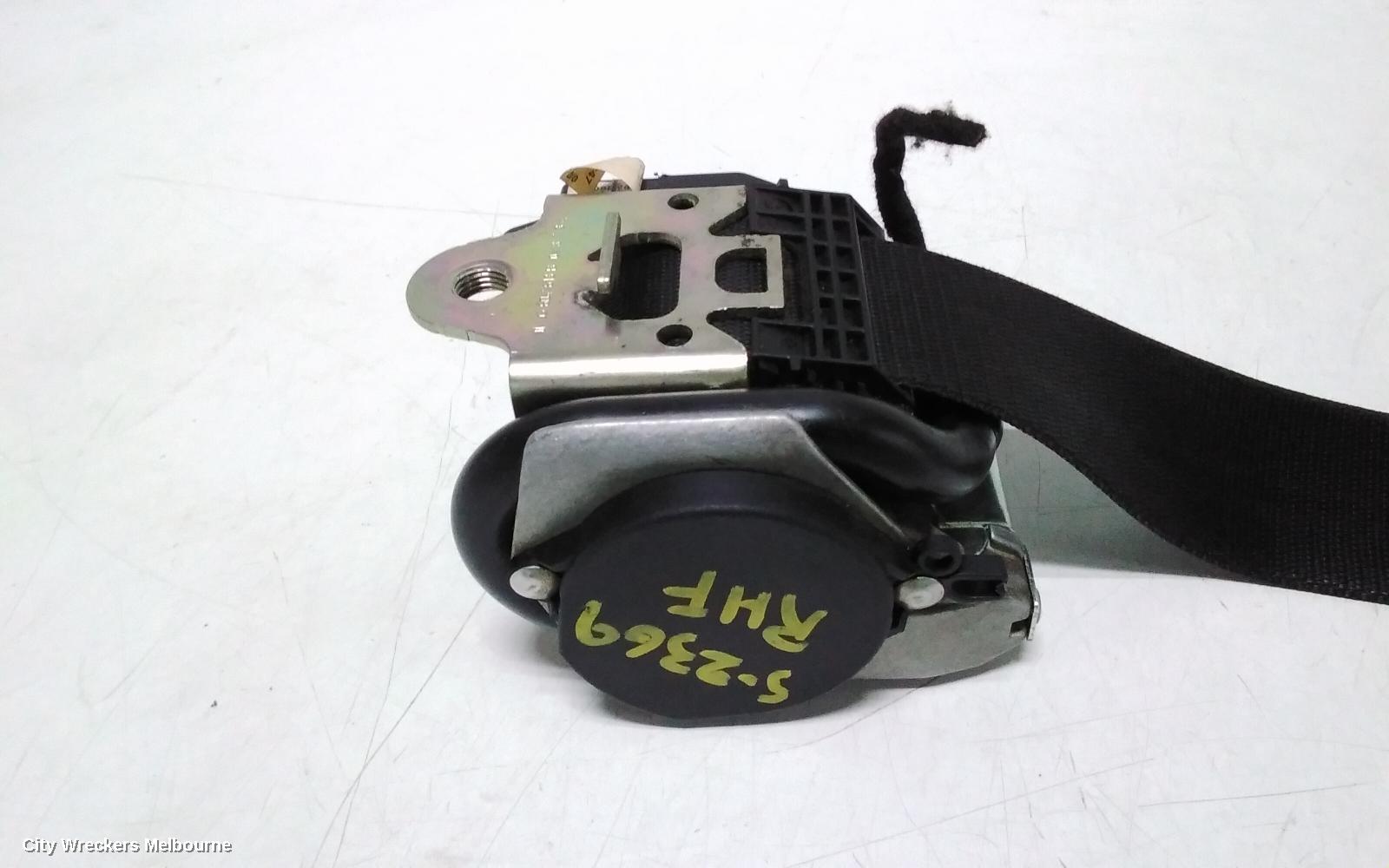MERCEDES VITO SEATBELT/STALK, RH FRONT, SEAT BELT ONLY, 639, GREEN PLUG TYPE, 04/2004 - 01/2011 - Image 3