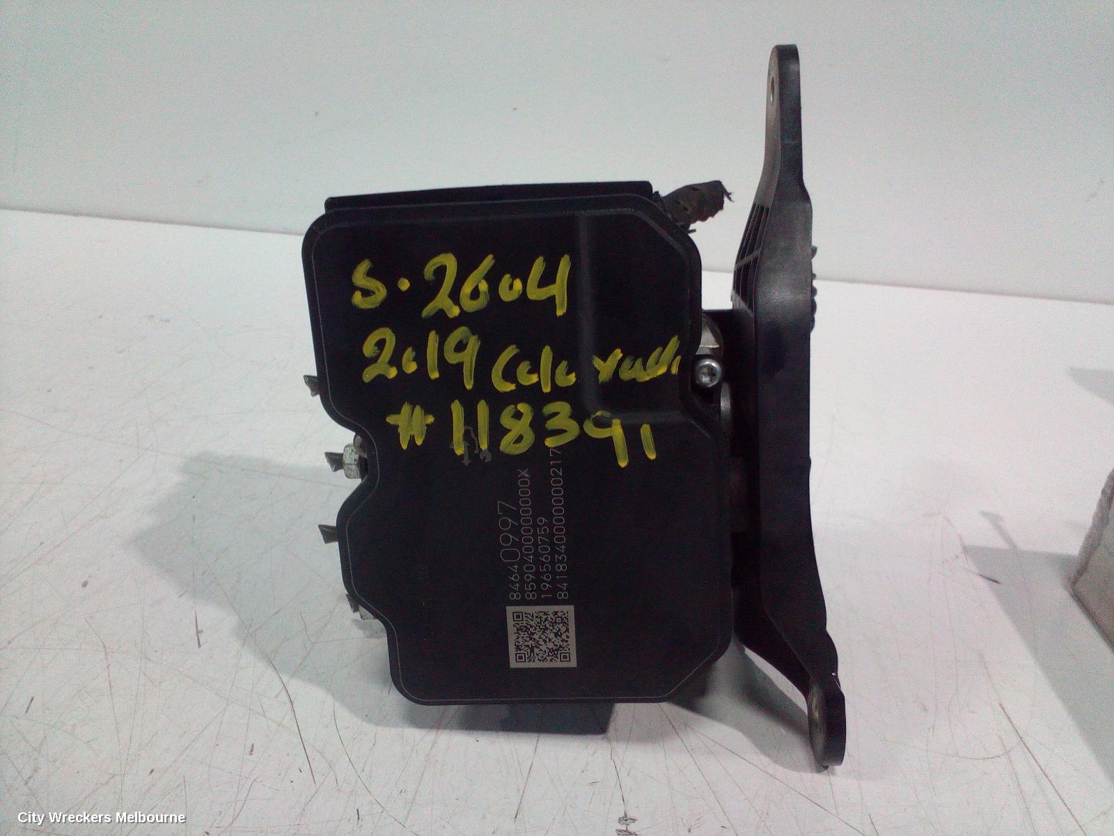 HOLDEN COLORADO ABS PUMP/MODULATOR, RG/RG7, P/N 12060041, 01/2012 - 12/2020 - Image 1