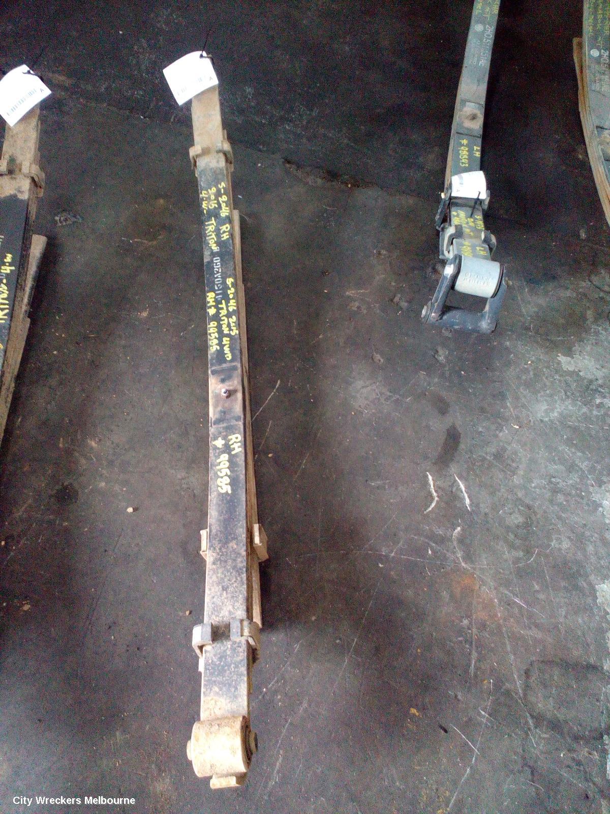 MITSUBISHI TRITON REAR LEAF SPRING, MQ, LH SIDE, 5 LEAF, 03/2015 - 10/2018 - Image 2