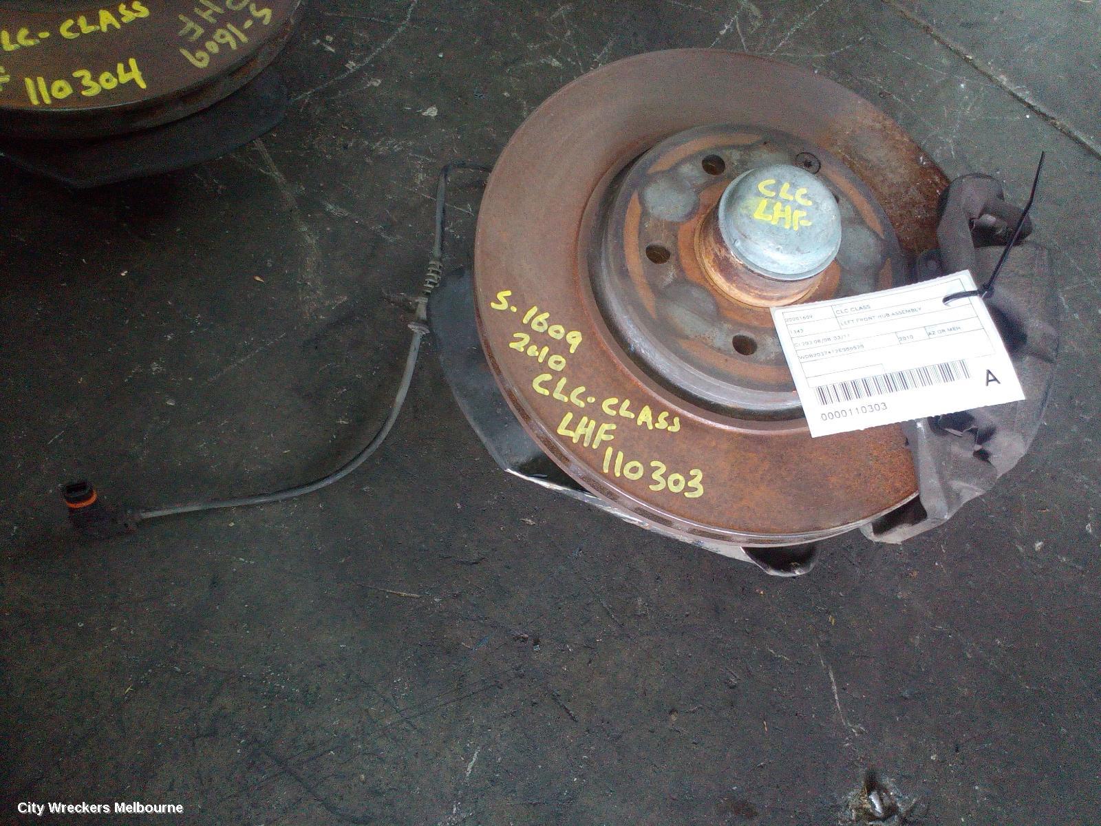 MERCEDES CLC CLASS LEFT FRONT HUB ASSEMBLY, CL203 08/2008 - 03/2011 - Image 3