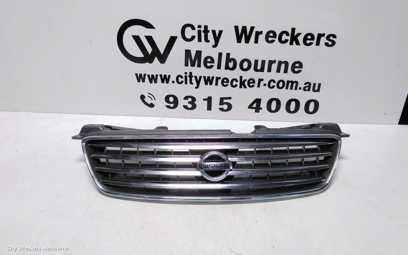 NISSAN PULSAR GRILLE, N16 SII, SEDAN, HORIZONTAL SLAT TYPE, 08/2003 - 12/2005 - Image 1