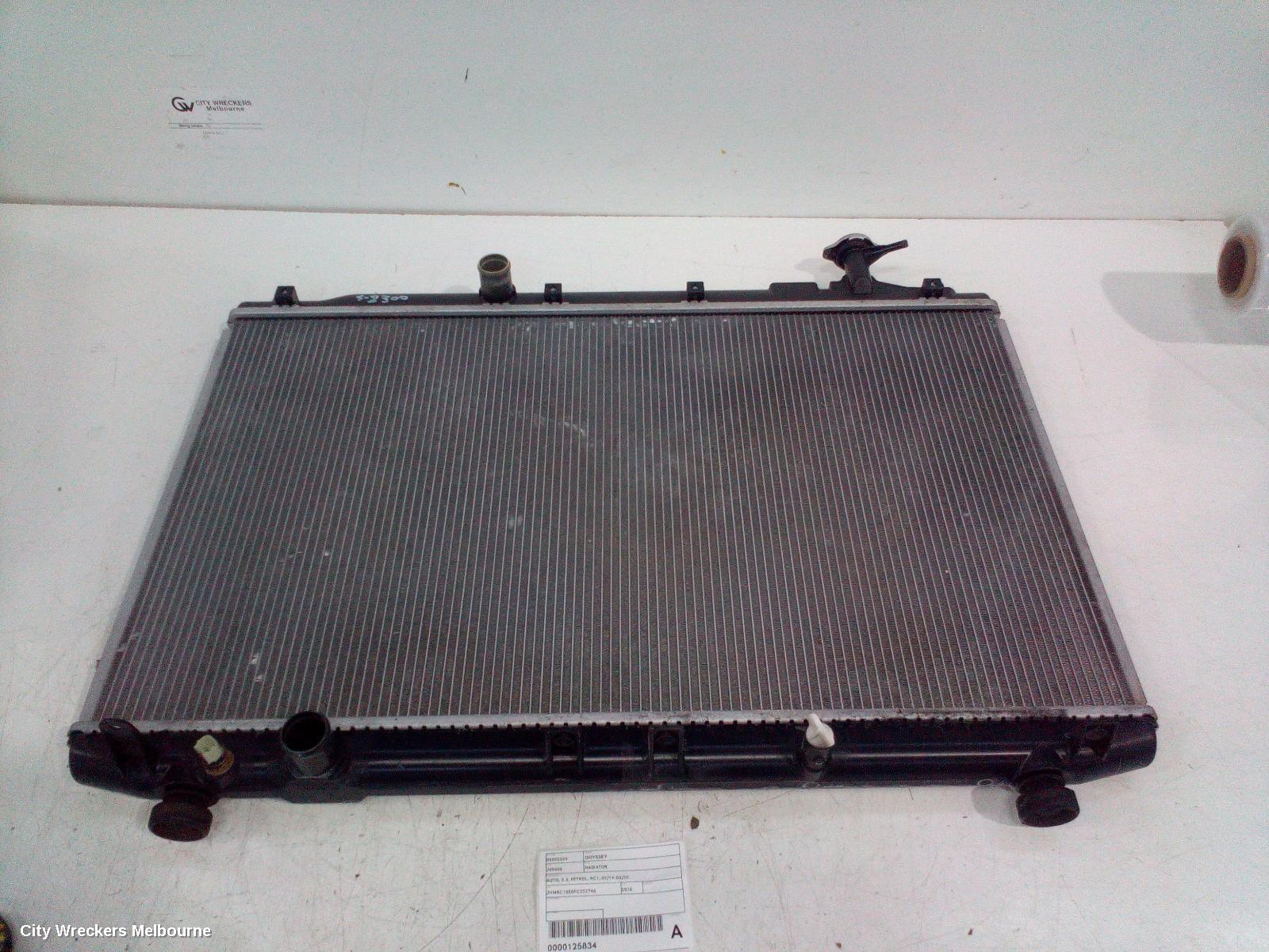 HONDA ODYSSEY RADIATOR, AUTO, 2.4, PETROL, RC1, 02/2014 - 03/2022 - Image 1