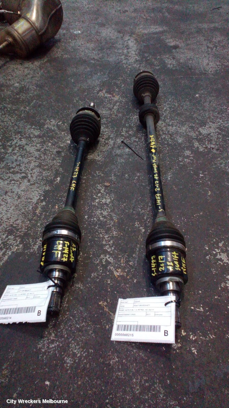 SUZUKI SWIFT LEFT DRIVESHAFT, FRONT, AUTO T/M, 1.2, PETROL, AZ, 04/2017 ONWARDS - Image 2