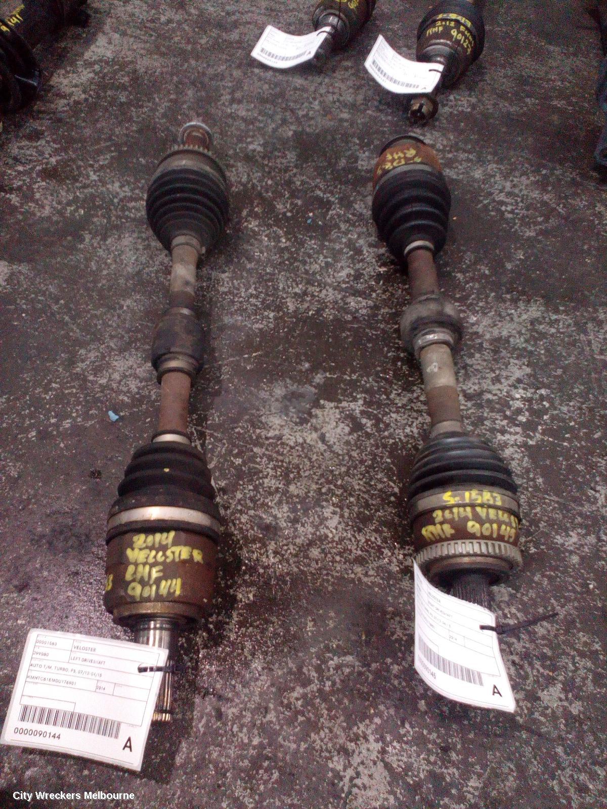 HYUNDAI VELOSTER RIGHT DRIVESHAFT, AUTO T/M, TURBO, FS, 07/2012 - 04/2015 - Image 2
