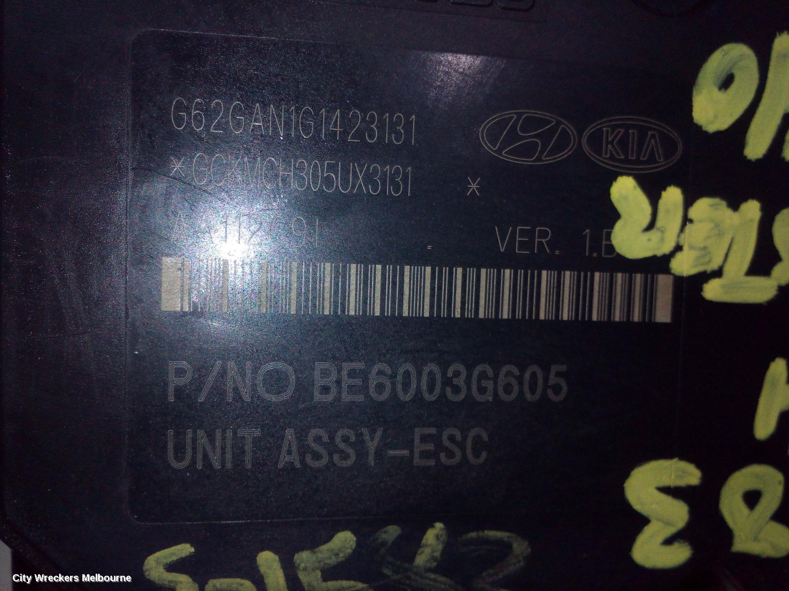 HYUNDAI VELOSTER ABS PUMP/MODULATOR, FS, TURBO, 07/2012 - 04/2015 - Image 1