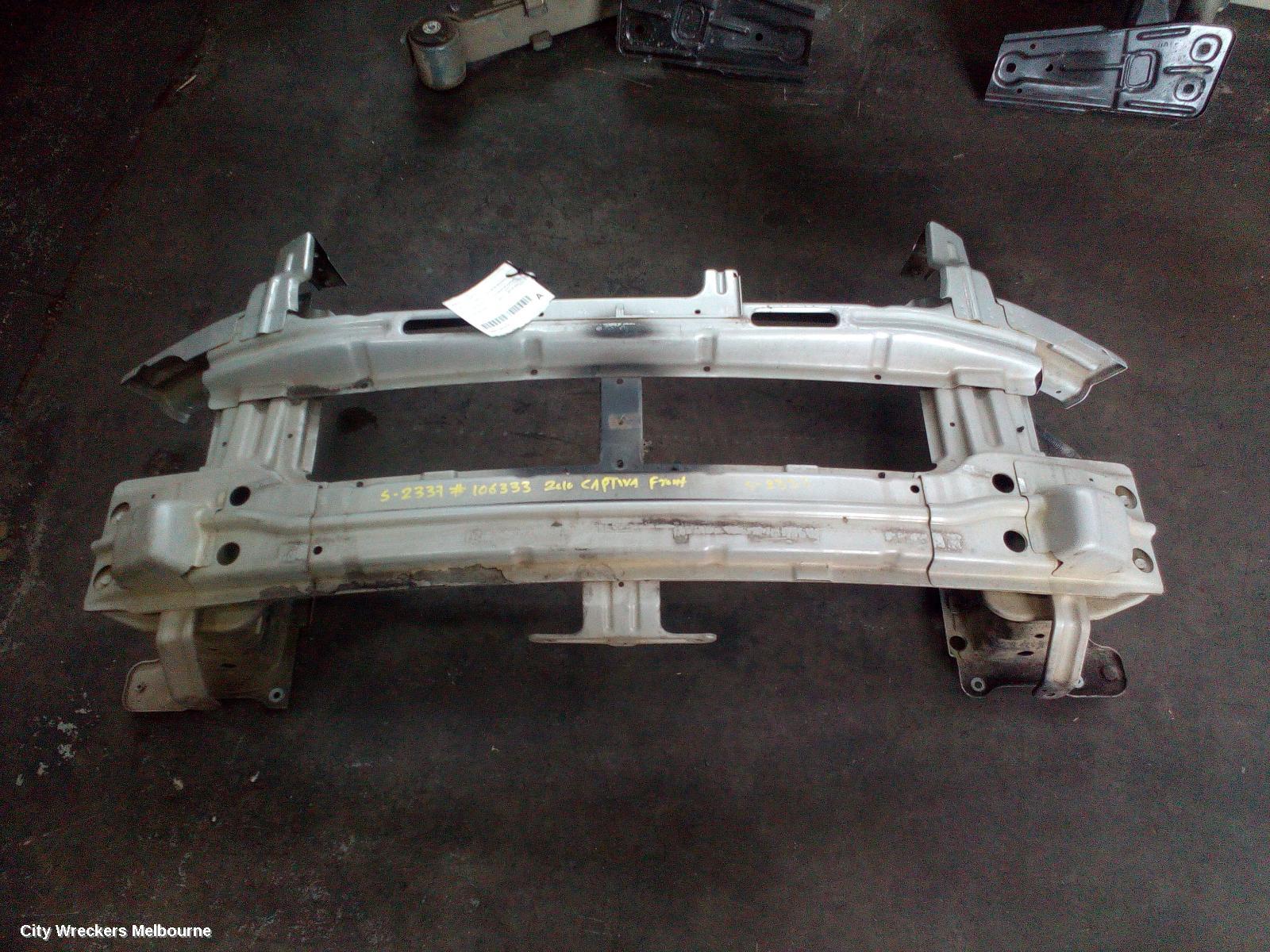 HOLDEN CAPTIVA F/BAR REINFORC/BRACK, STEEL BOLT ON BRACKET GUARD TO RADIATOR SUPPORT, CG, CX/LX/SX/CAPTIVA 7, 09/2006 - 02/2011 - Image 2