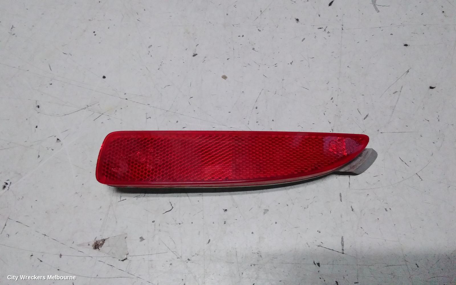 MAZDA 6 LEFT TAILLIGHT, GJ-GL, IN BUMPER REFLECTOR, SEDAN/WAGON, 11/2012 - 02/2018 - Image 1