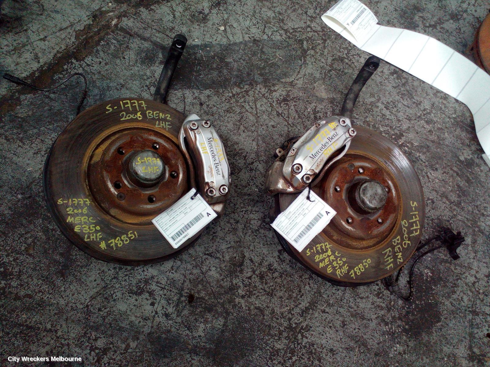 MERCEDES E CLASS LEFT FRONT HUB ASSEMBLY, W211/S211, NON AMG TYPE, 08/2002 - 12/2009 - Image 3