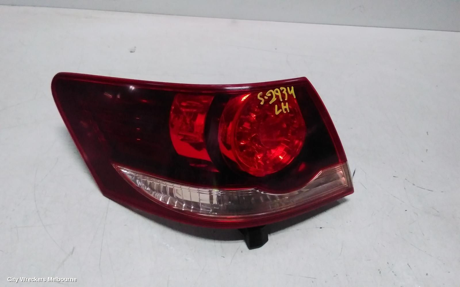 TOYOTA AURION LEFT TAILLIGHT, GSV40R, SPORTIVO SX6/ZR6, 10/2006 - 08/2009 - Image 1