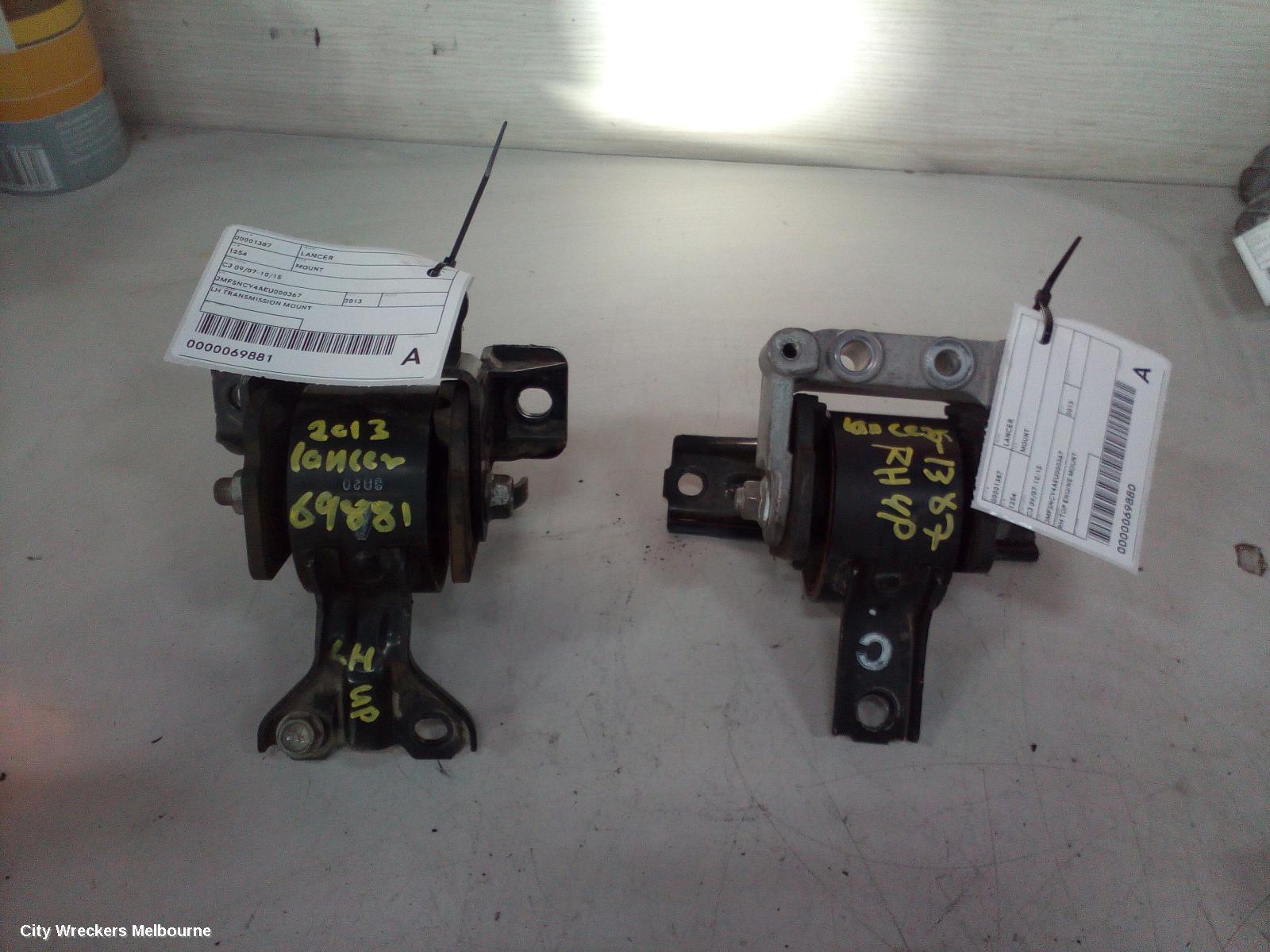 MITSUBISHI LANCER MOUNT, ENGINE MOUNT, FRONT ROLL, PETROL, 2.0, 4B11, 2WD, CJ-CF, 07/2007 - 12/2017 - Image 3