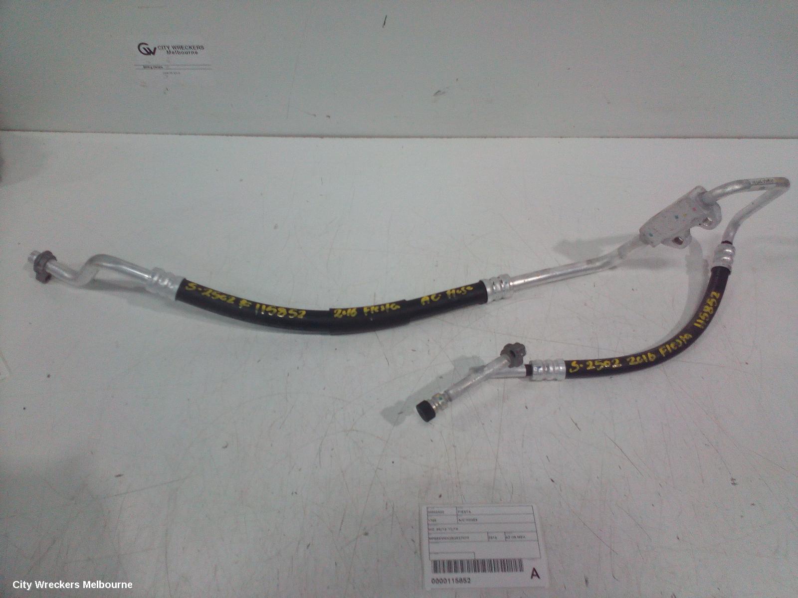 FORD FIESTA A/C HOSES, WZ, PETROL, 1.5, COMPRESSOR TO CONDENSER, 05/2013 - 12/2019 - Image 2