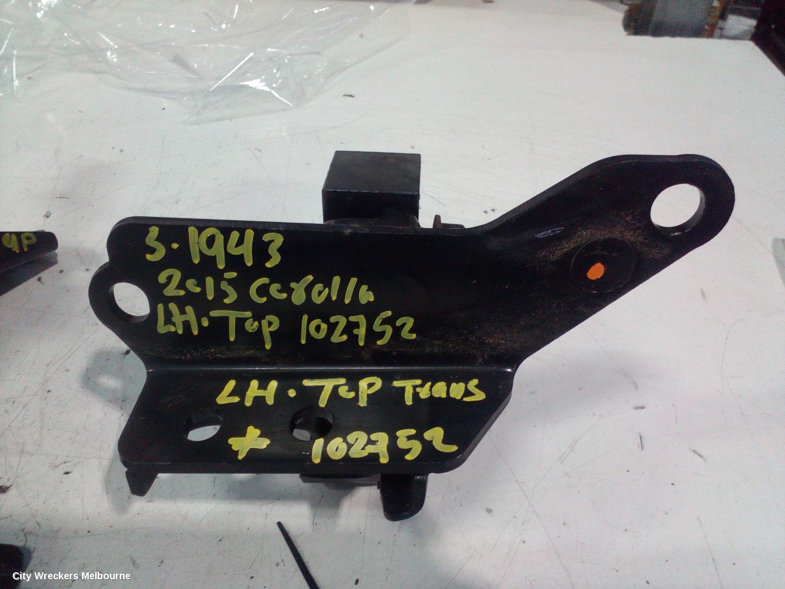 TOYOTA COROLLA MOUNT, ZRE172R REAR ENGINE FWD AUTO 12/2013 - 06/2019 - Image 1