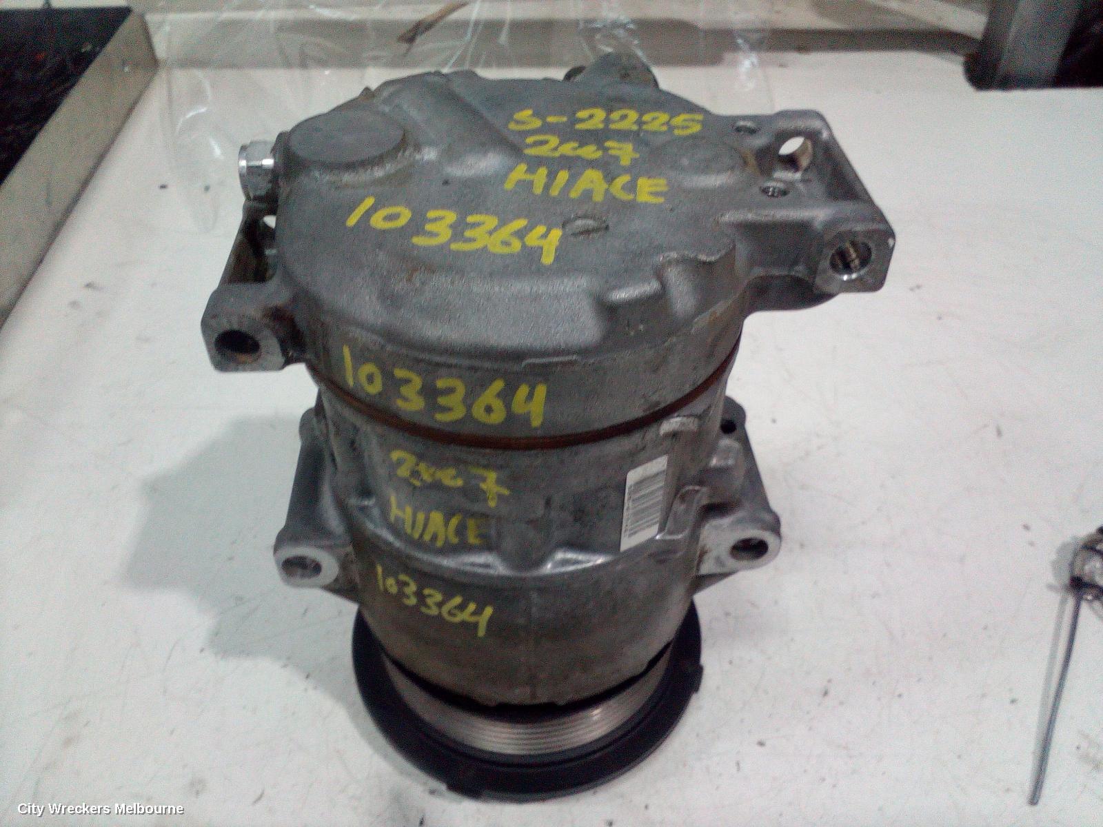 TOYOTA HIACE A/C COMPRESSOR, TRH, 2.7, 2TR-FE, PETROL, 03/2005 - 04/2019 - Image 1