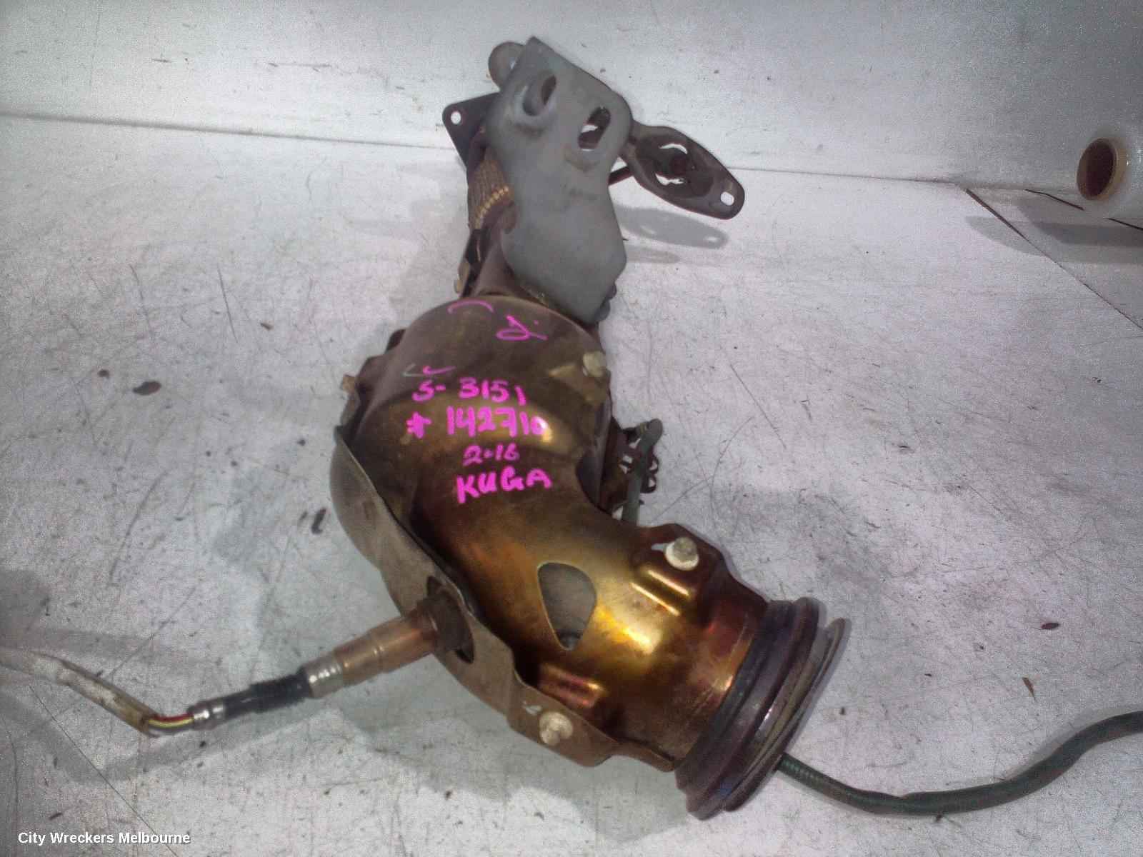 FORD KUGA CATALYTIC CONVERTER, DOWNPIPE-CAT TYPE, 2.0, PETROL, TF, 11/2014 - 09/2016 - Image 3