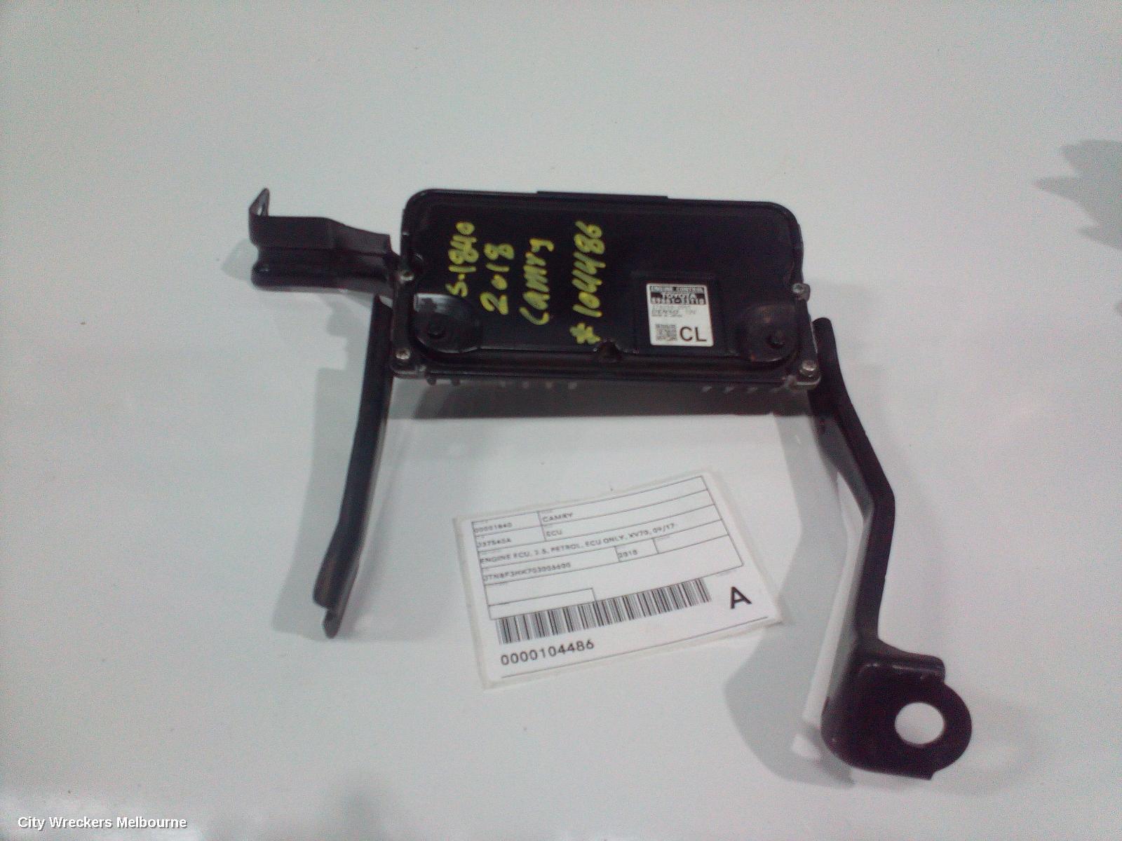 TOYOTA CAMRY ECU, ENGINE ECU, 2.5, PETROL, ECU ONLY, XV70, 09/2017 ONWARDS - Image 1