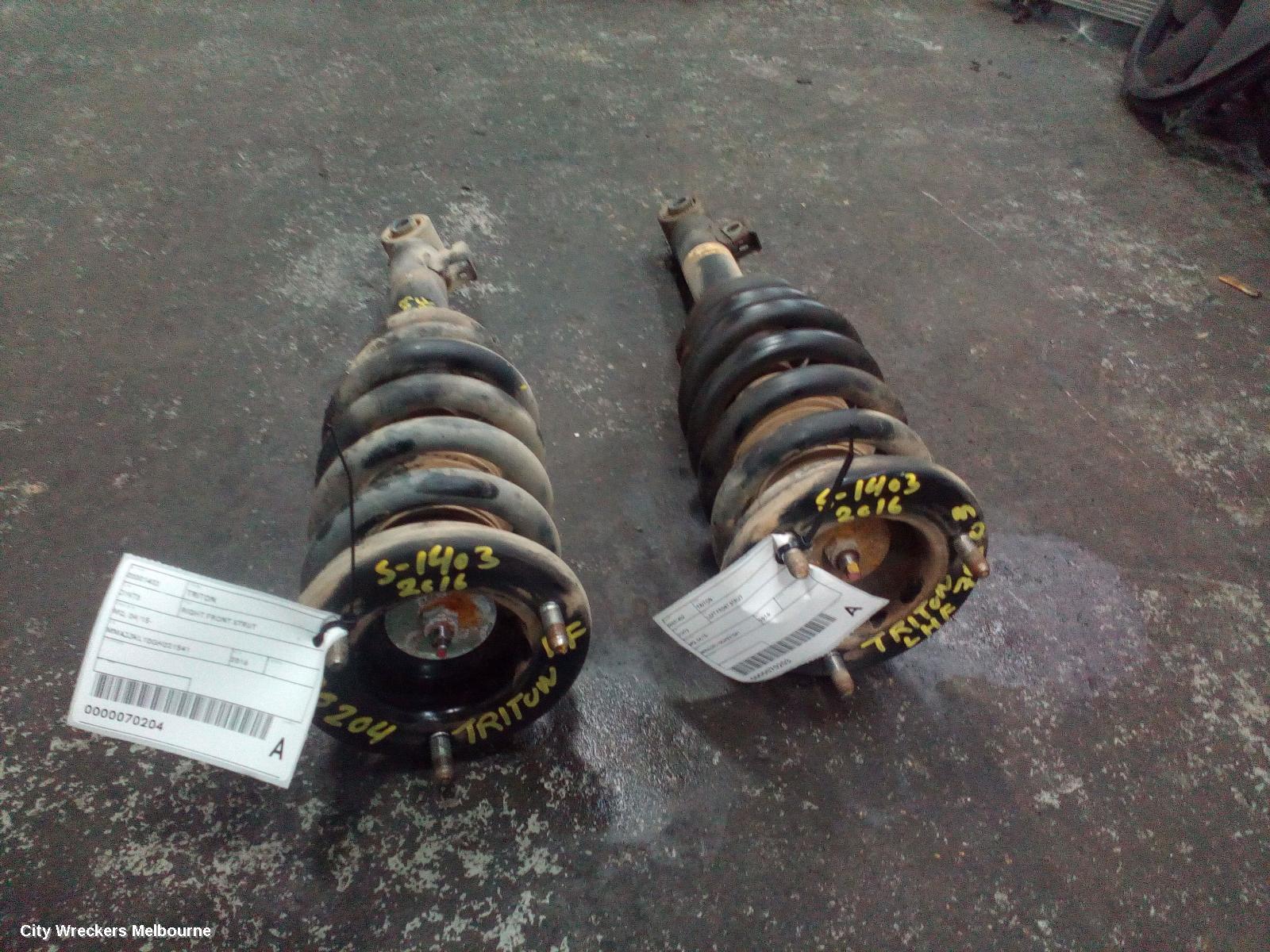 MITSUBISHI TRITON RIGHT FRONT STRUT, MQ-MR, 03/2015 - 10/2023 - Image 2
