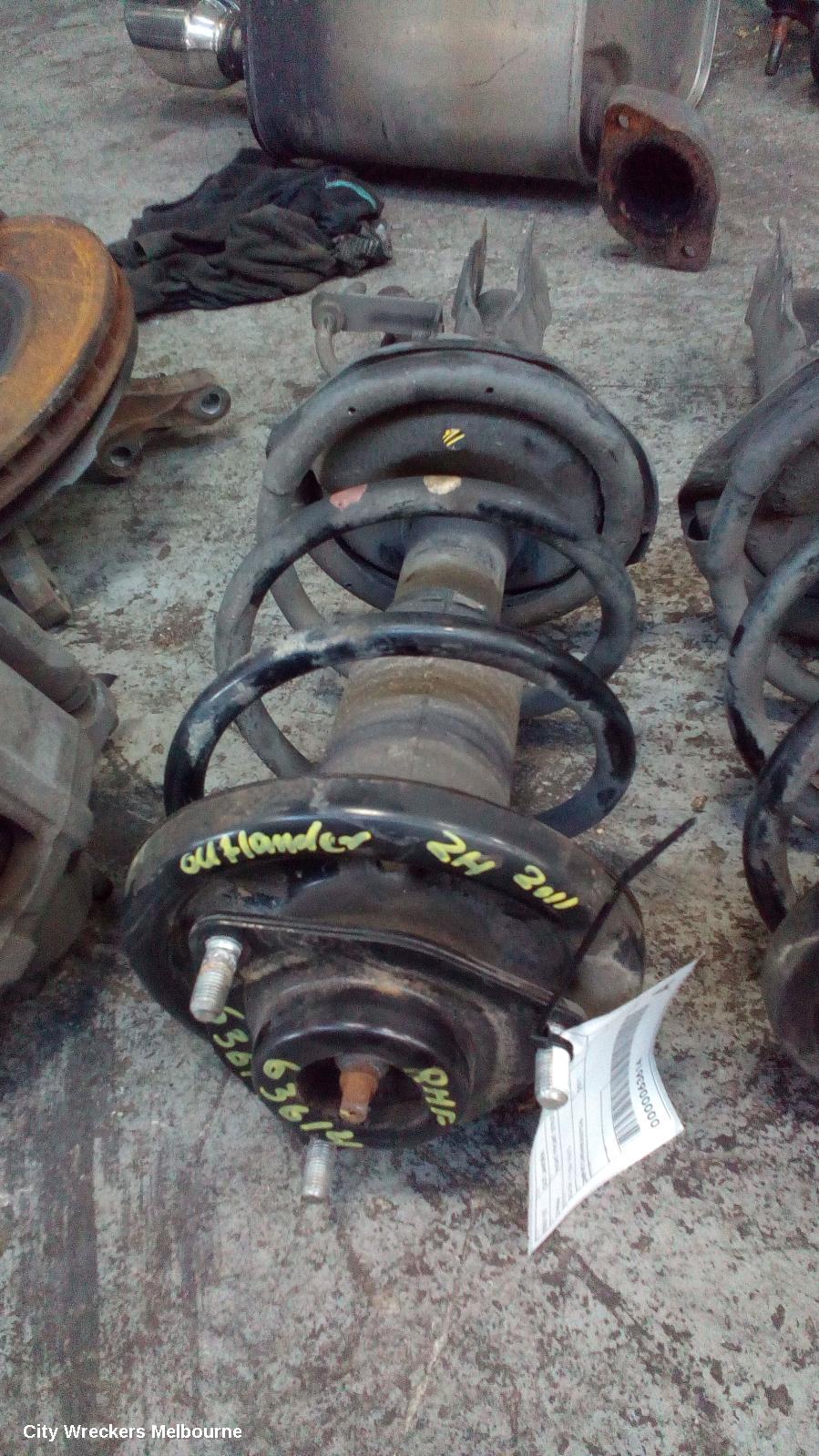 MITSUBISHI OUTLANDER RIGHT FRONT STRUT, ZG-ZH, 11/2006 - 10/2012 - Image 1