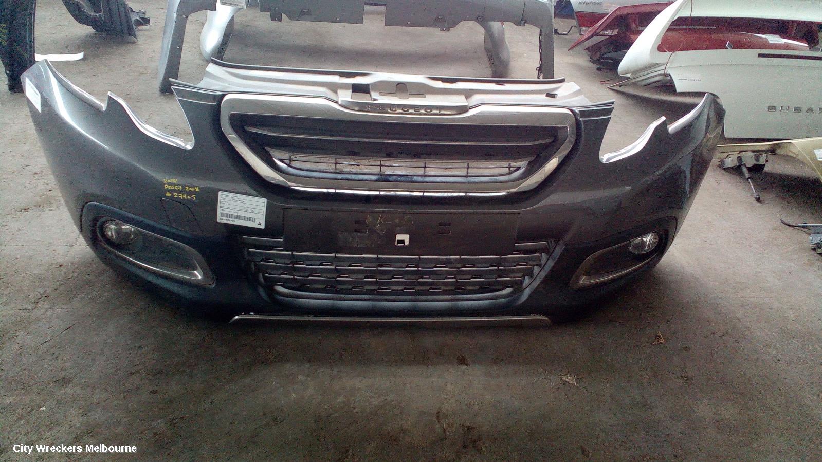 PEUGEOT 2008 FRONT BUMPER, A94, BUMPER BAR (ASSY), NON PARK SENSOR, 10/2013 - 12/2016 - Image 2