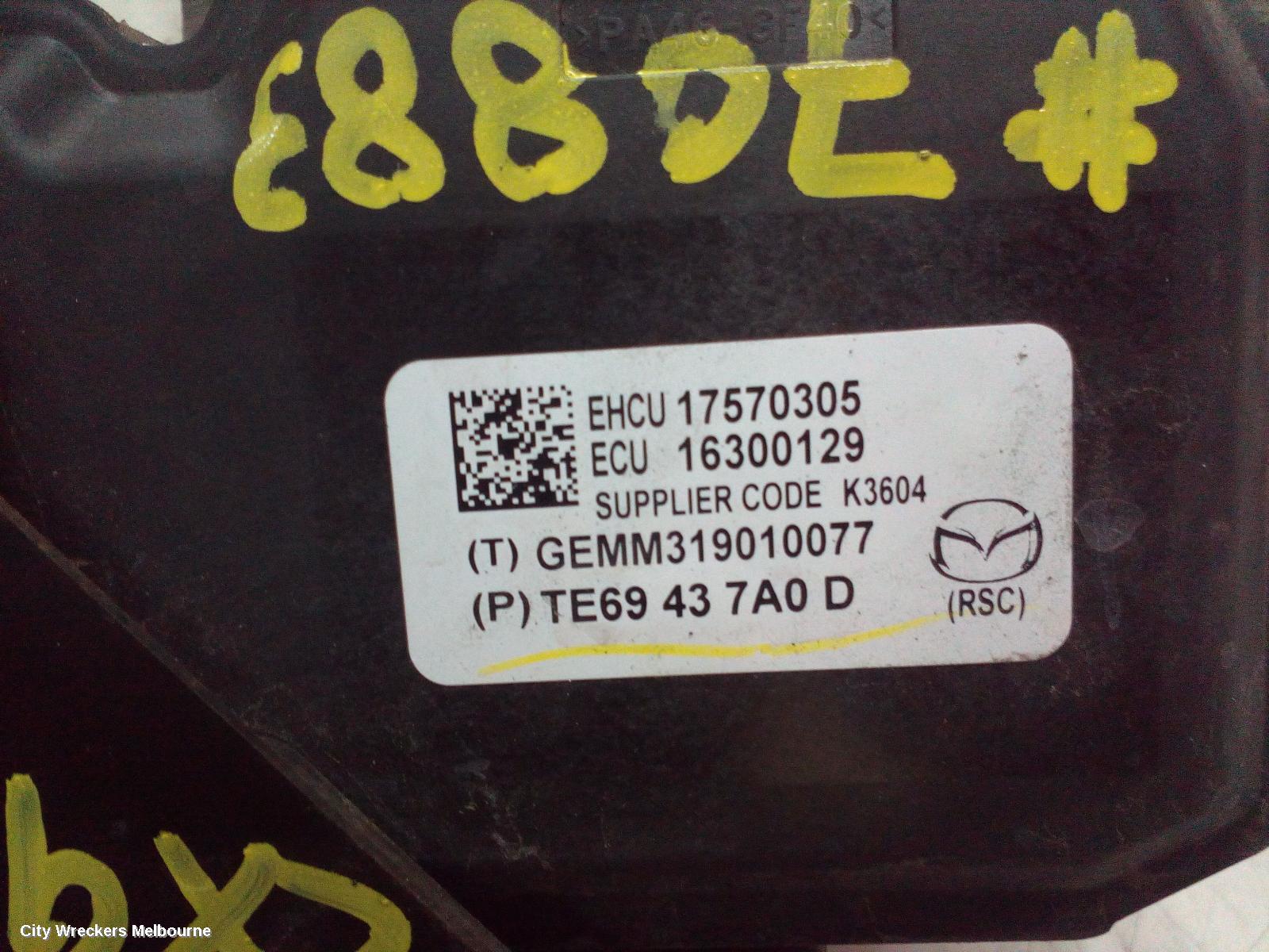 MAZDA CX9 ABS PUMP/MODULATOR, TB, 12/2007 - 12/2015 - Image 3