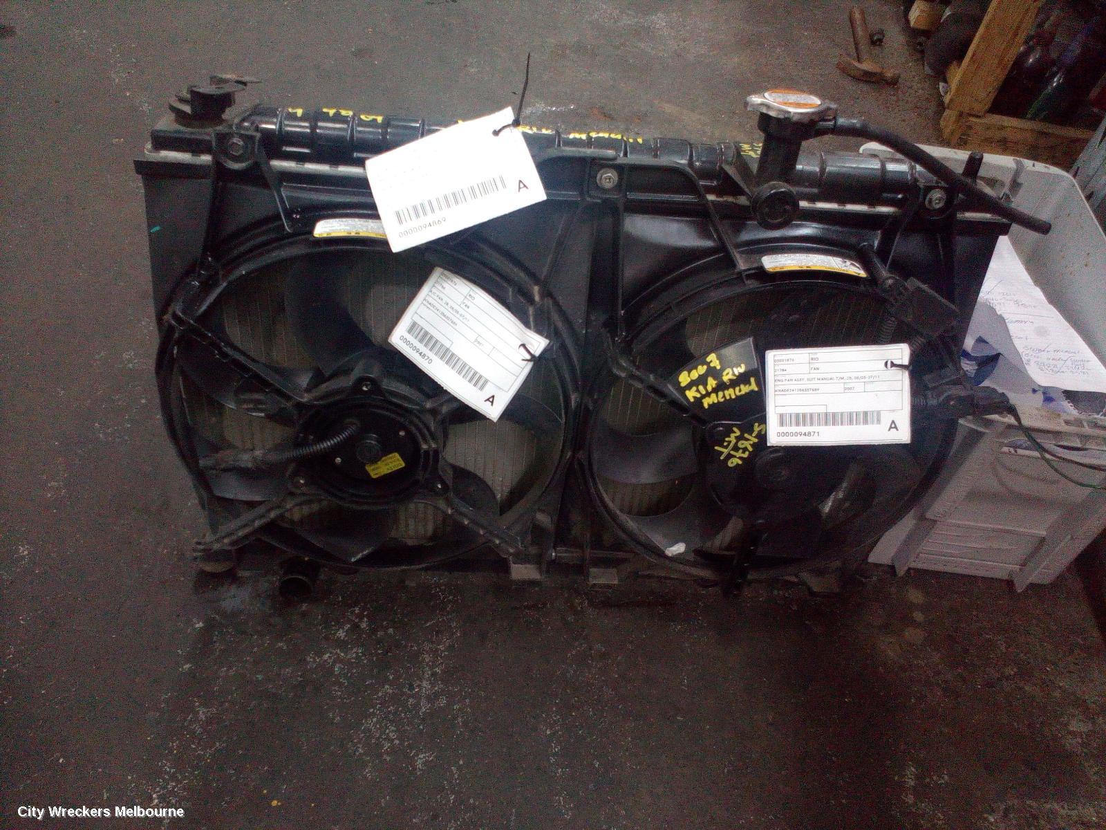 KIA RIO RADIATOR, MANUAL, JB, 08/2005 - 07/2011 - Image 2