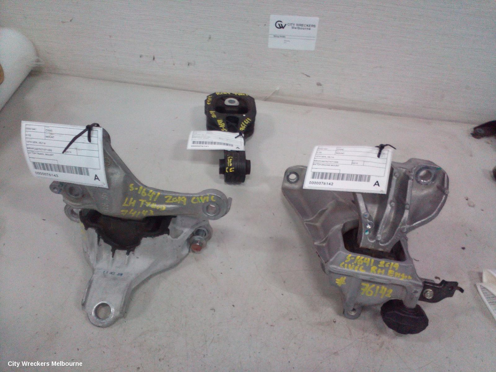HONDA CIVIC MOUNT, 10TH GEN, 05/2016 - 08/2021 - Image 3