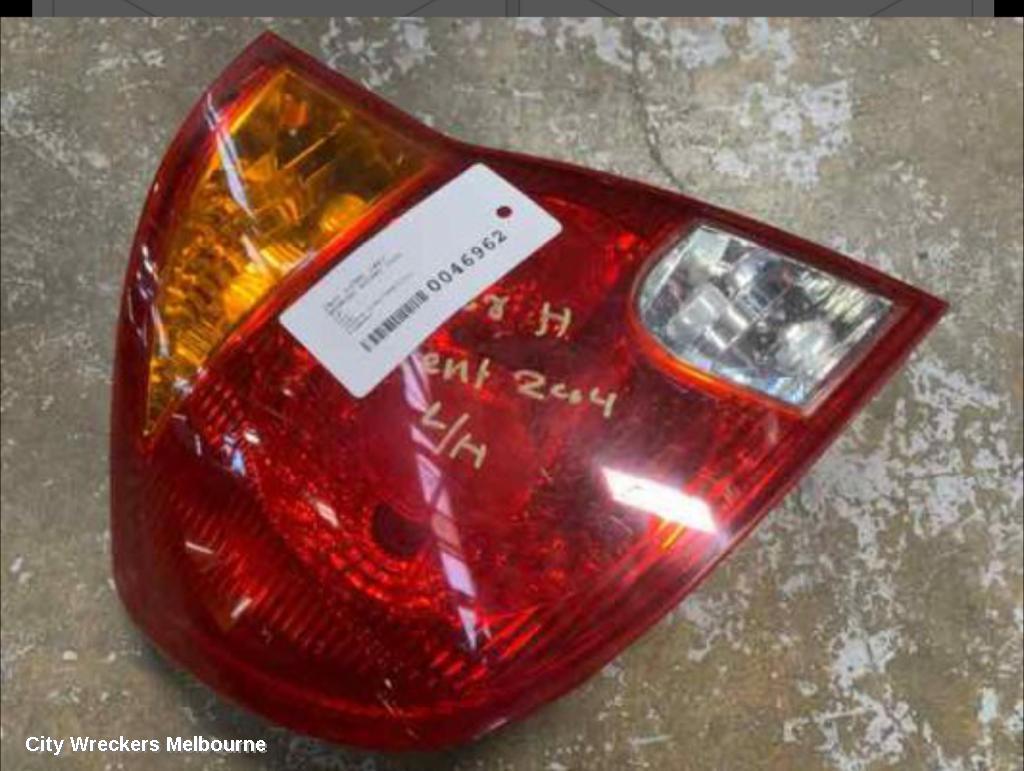HYUNDAI ACCENT LEFT TAILLIGHT, LC, 03/2003 - 04/2006 - Image 1