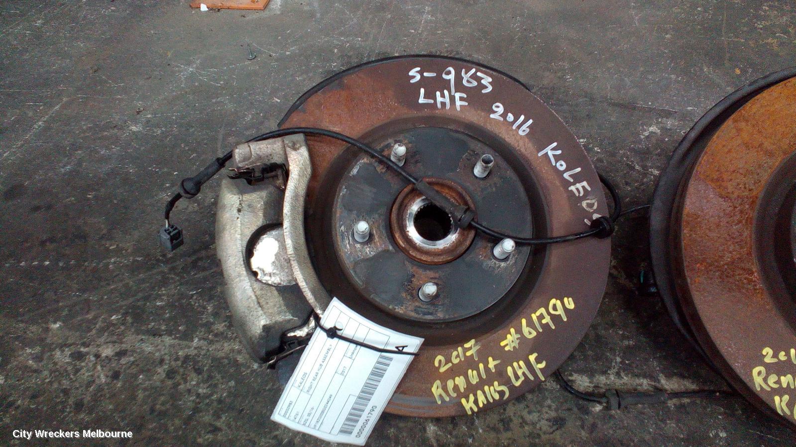RENAULT KALEOS LEFT FRONT HUB ASSEMBLY, XZG, 05/2016 ONWARDS - Image 1