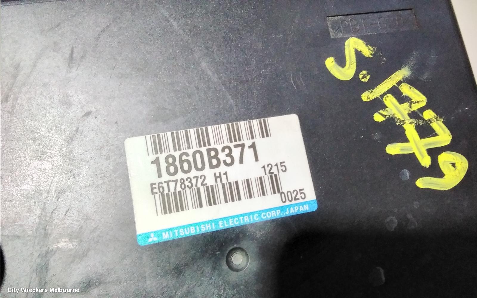 MITSUBISHI ASX ECU, ENGINE ECU, PETROL, MANUAL T/M, ECU ONLY, XA, 07/2010 - 08/2012 - Image 2