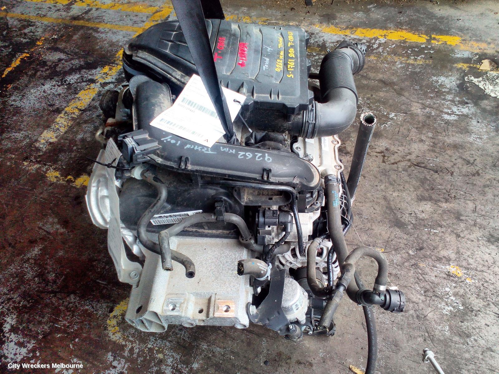 VOLKSWAGEN T-CROSS ENGINE, PETROL, 1.0, TURBO, DKJA CODE, C1, 01/2020 - 03/2024 - Image 1