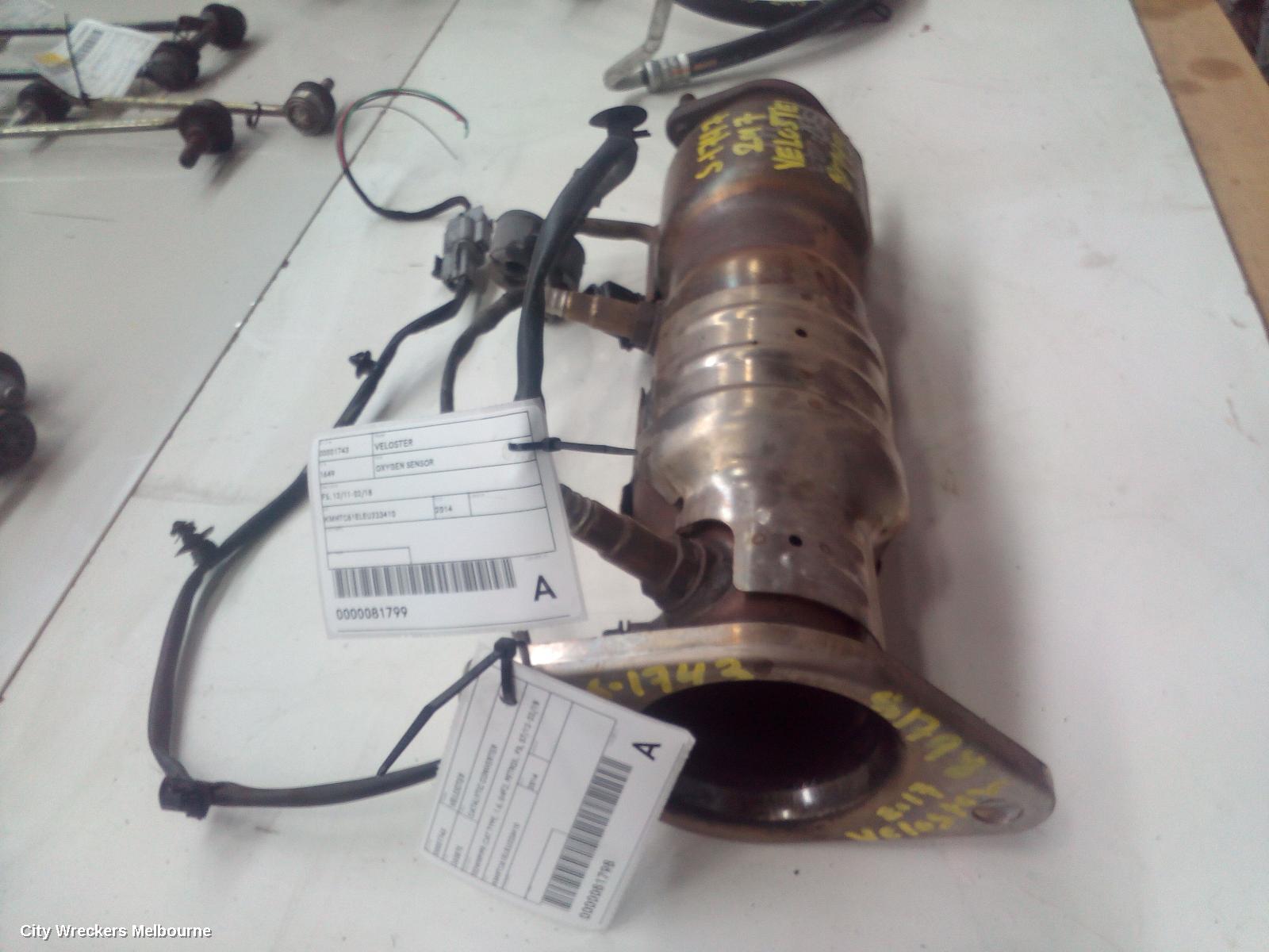 HYUNDAI VELOSTER CATALYTIC CONVERTER, DOWNPIPE-CAT TYPE, 1.6, G4FJ, PETROL, FS, 07/2012 - 02/2018 - Image 1
