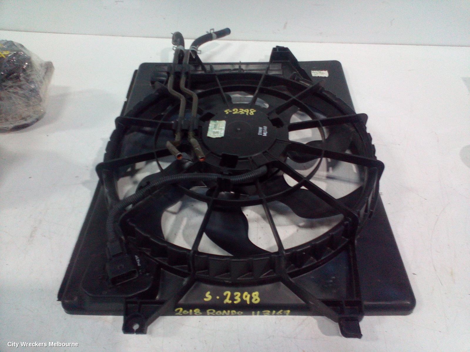 KIA RONDO FAN, SINGLE FAN ASSY, 2.0, G4NC, RP, 06/2013 - 12/2018 - Image 1