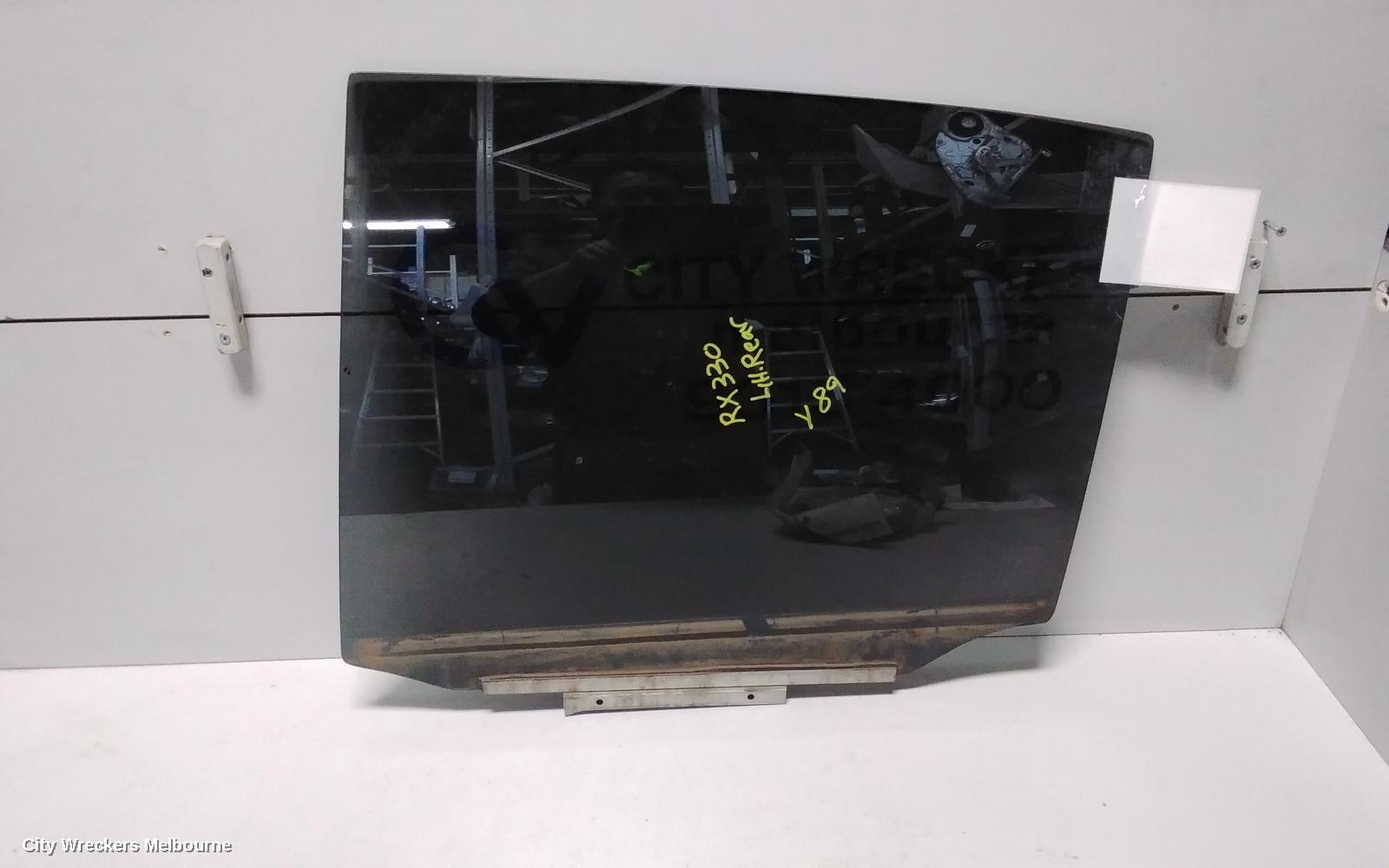 LEXUS RX SERIES LEFT REAR DOOR WINDOW, MCU3#, 04/2003 - 11/2005 - Image 1