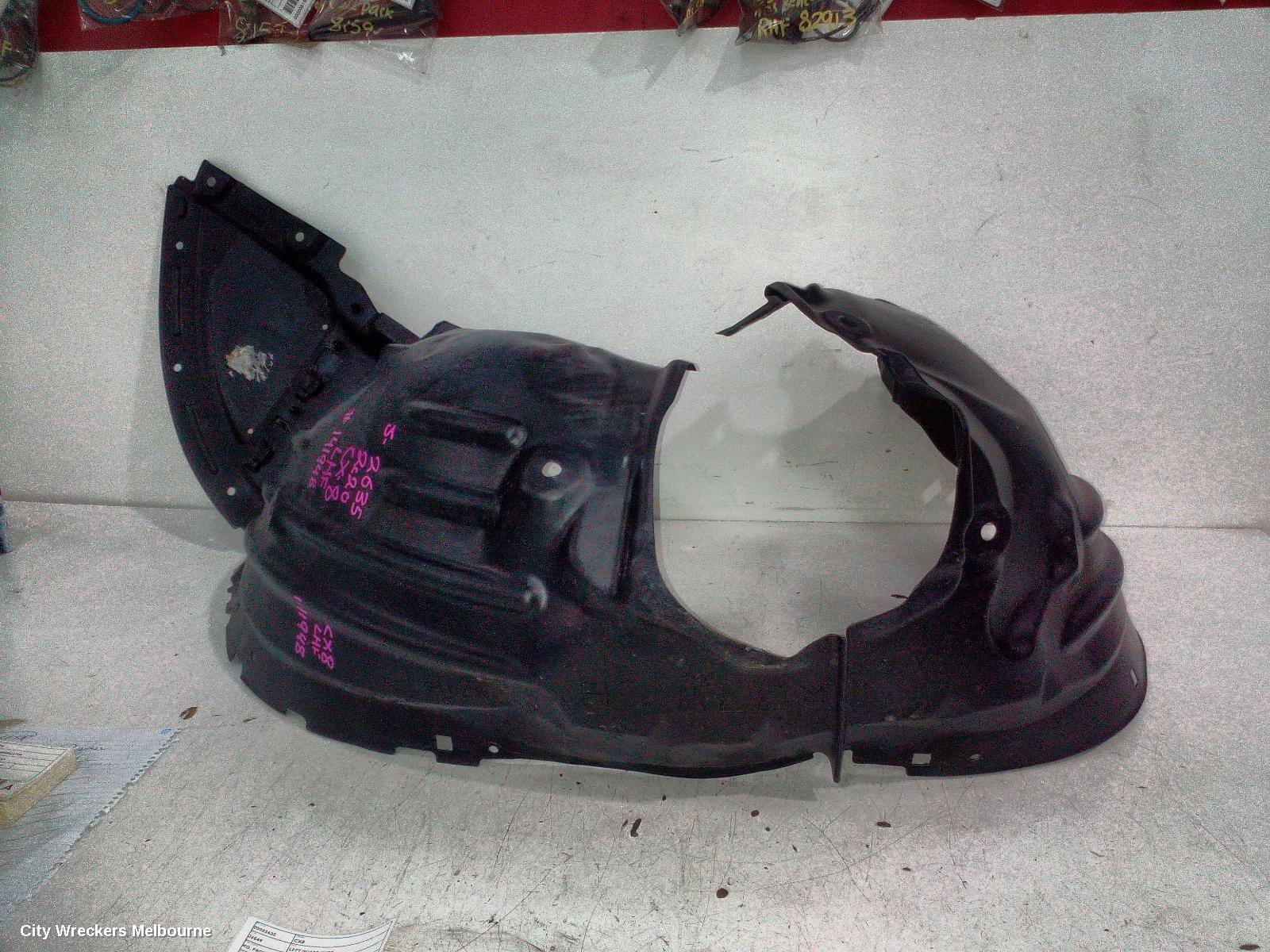 MAZDA CX8 LEFT GUARD LINER, KG, FRONT, 05/2018 - 12/2023 - Image 1