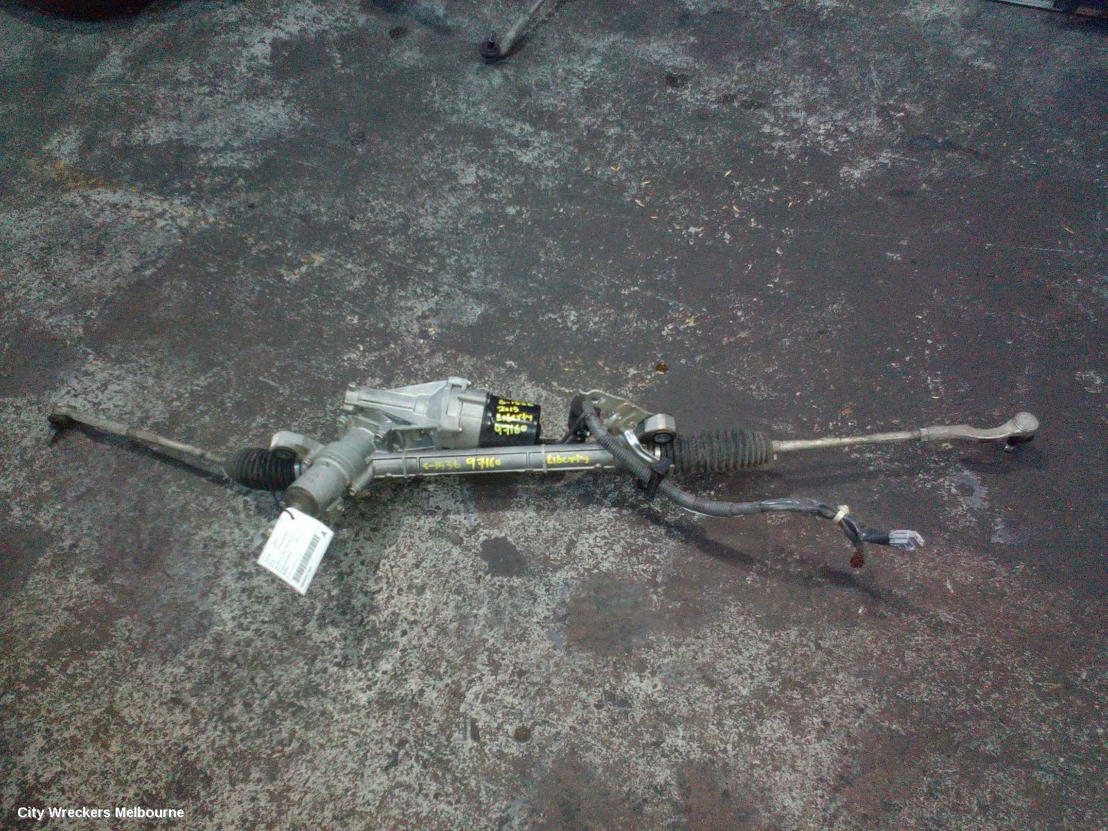 SUBARU LIBERTY STEERING BOX/RACK, 6TH GEN, 2.5, FB25, AL030, PETROL, 08/2014 - 12/2017 - Image 1