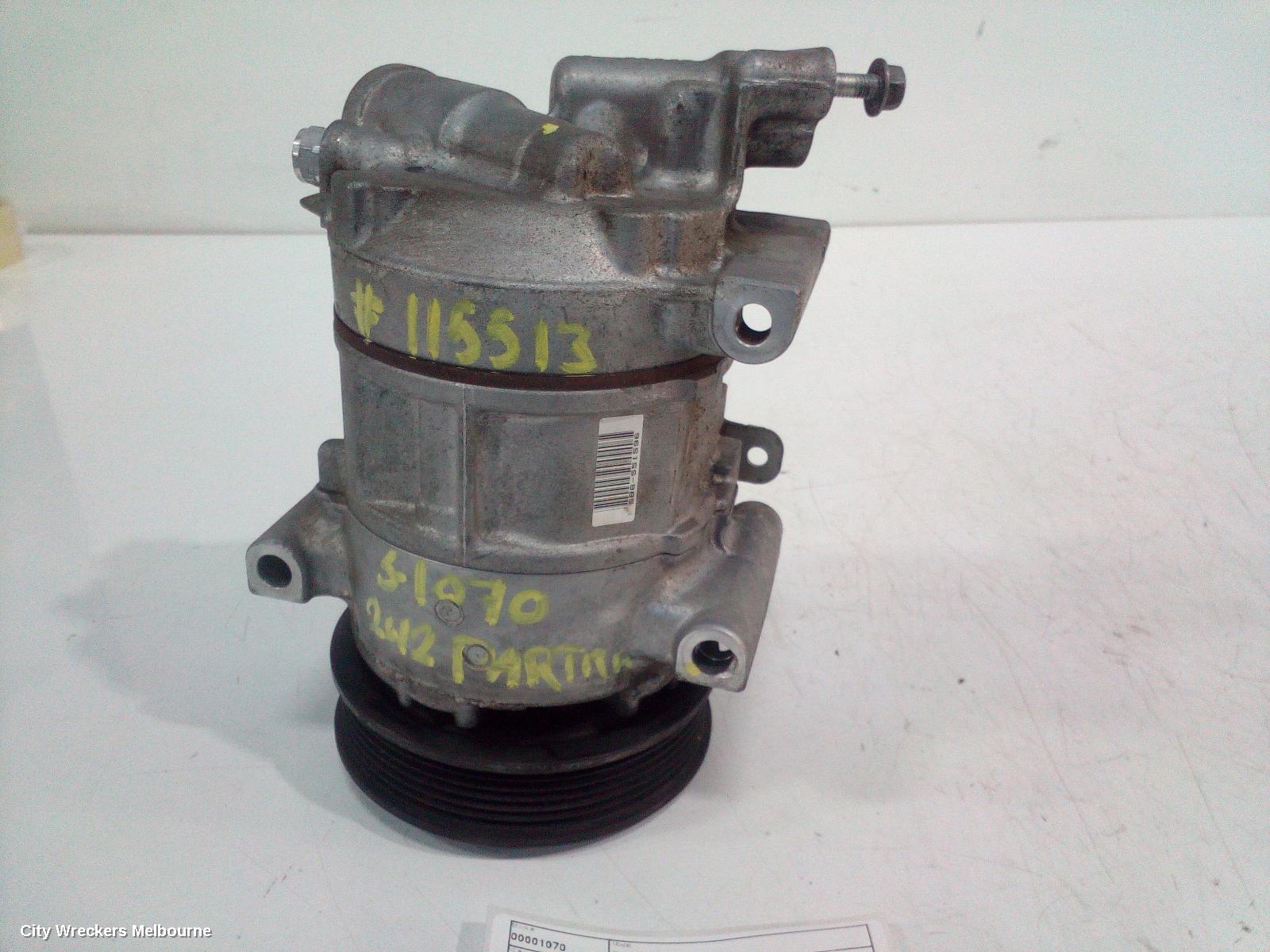PEUGEOT PARTNER A/C COMPRESSOR, 1.6, PETROL, 09/2008 - 01/2015 - Image 2