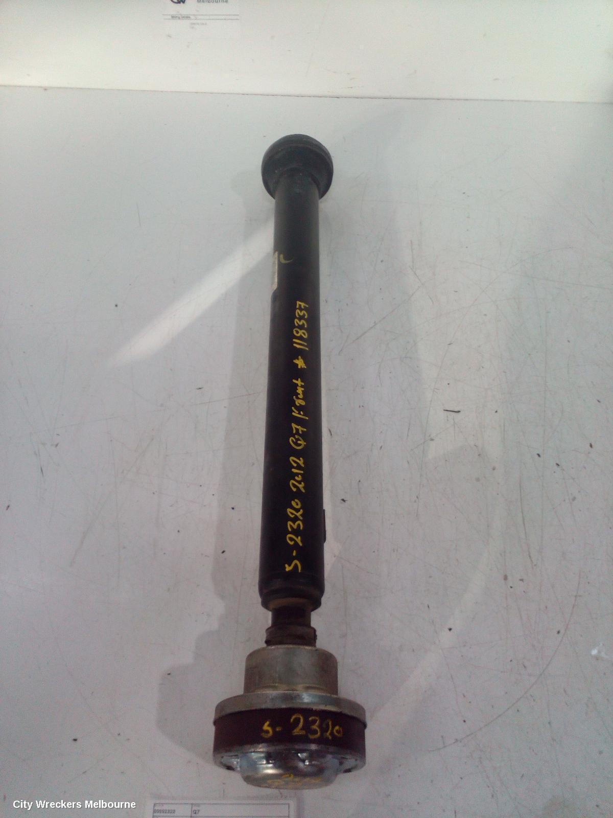 AUDI Q7 FRONT PROP SHAFT, 3.0, DIESEL, 4L, 09/2006 - 08/2015 - Image 3