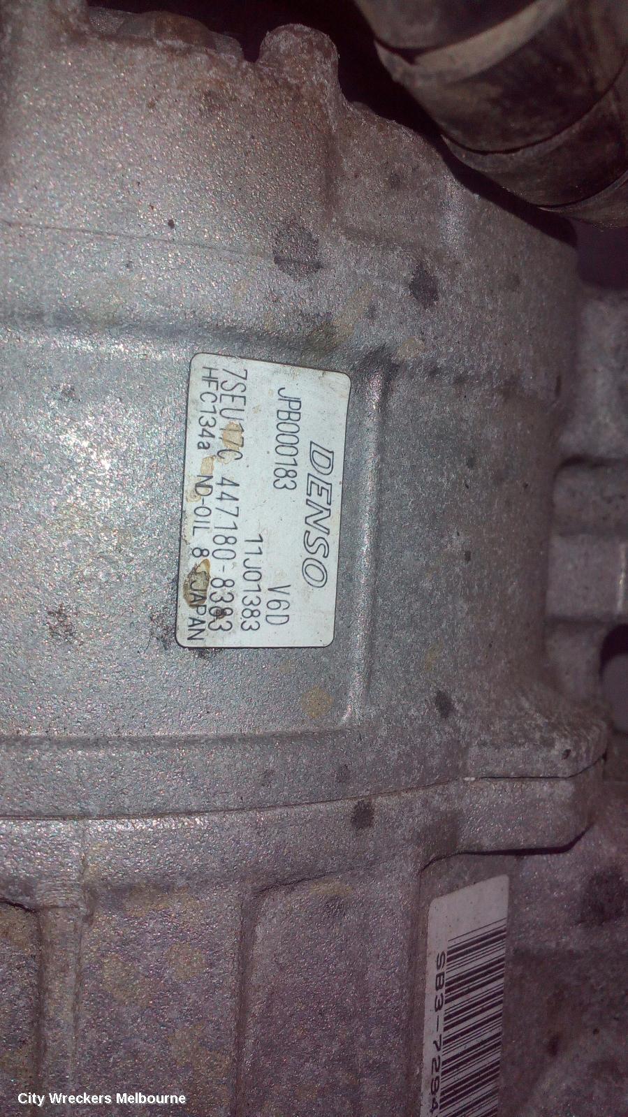 LAND ROVER RANGEROVER SPORT A/C COMPRESSOR, L320, 2.7, DIESEL, 08/2005 - 08/2009 - Image 2