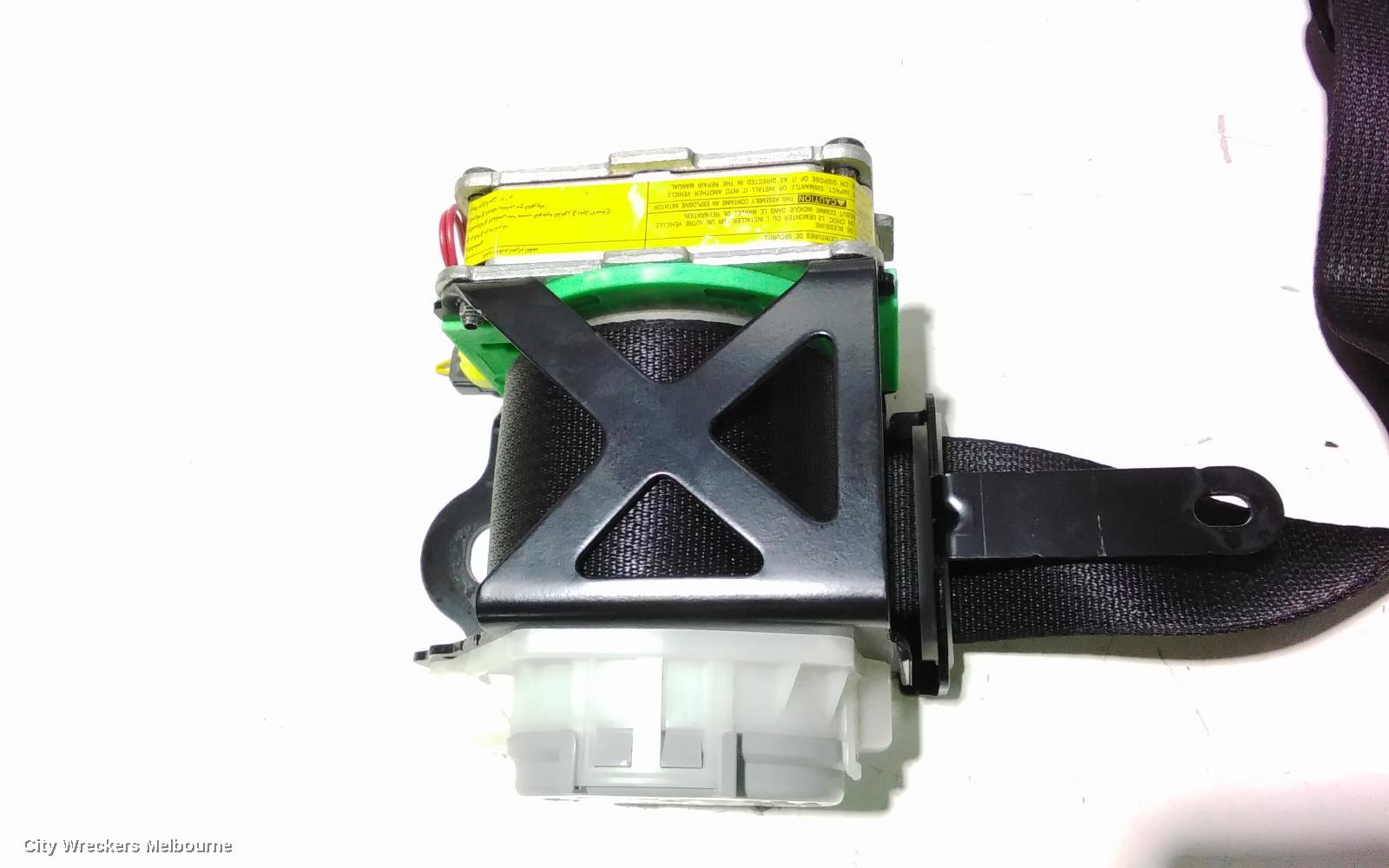 TOYOTA COROLLA SEATBELT/STALK, LH FRONT, SEAT BELT ONLY, BLACK, ZRE152/20153R, 03/2007 - 12/2013 - Image 2