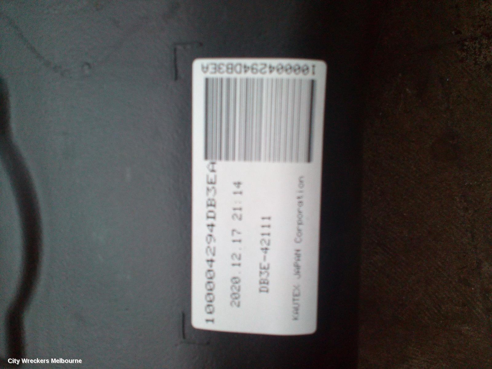 MAZDA CX3 FUEL TANK, DK, PETROL, 2WD, 03/2015 ONWARDS - Image 1