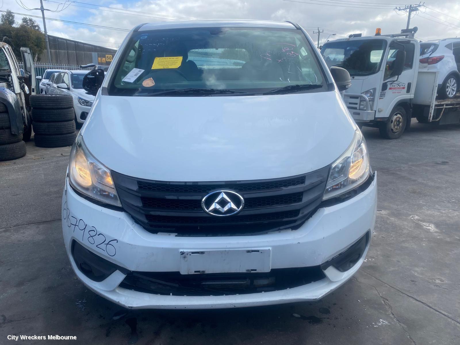 LDV G10 LEFT FRONT DOOR, SV7A/SV7C, WAGON/VAN, NON CHROME MOULDING TYPE, 04/2015 ONWARDS - Image 3
