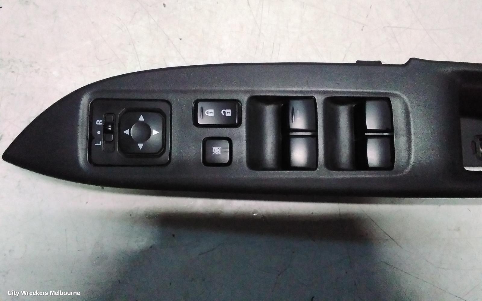 MITSUBISHI OUTLANDER PWR DR WIND SWITCH, RH FRONT (MASTER SWITCH), ZJ, 10/2012 - 03/2015 - Image 2