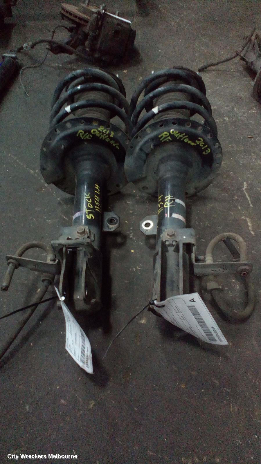MITSUBISHI OUTLANDER RIGHT FRONT STRUT, ZJ-ZK, 10/2012 ONWARDS - Image 2