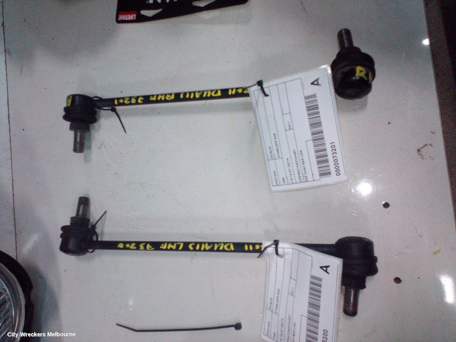 NISSAN DUALIS STABILISER BAR, J10 10/2007 - 05/2014 - Image 2