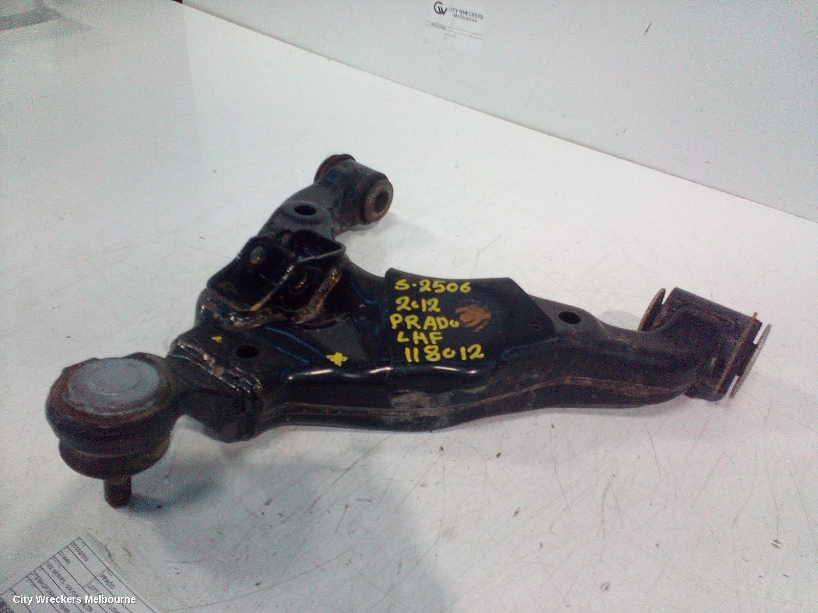 TOYOTA PRADO LEFT FRONT LOWER CONTROL ARM, 150 SERIES, NON KDSS TYPE, 08/2009 - 11/2023 - Image 3