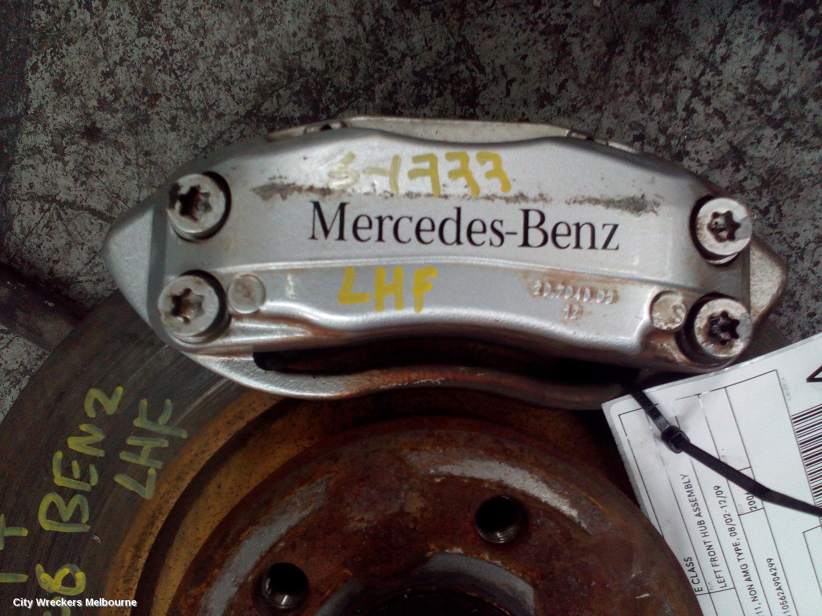 MERCEDES E CLASS LEFT FRONT HUB ASSEMBLY, W211/S211, NON AMG TYPE, 08/2002 - 12/2009 - Image 1